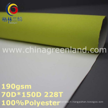 100% polyester résistant à l&#39;eau en tissu fonctionnel pour vêtement (GLLML262)